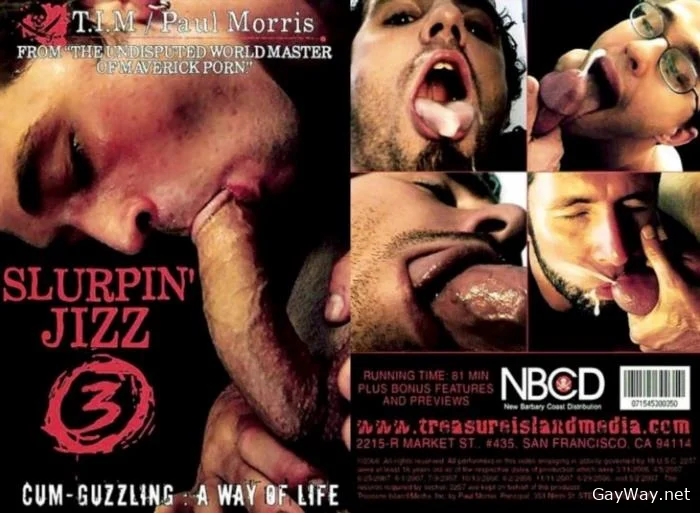 [GayWay.net] Slurpin' Jizz 3 [DVDRip] 942.3 MB