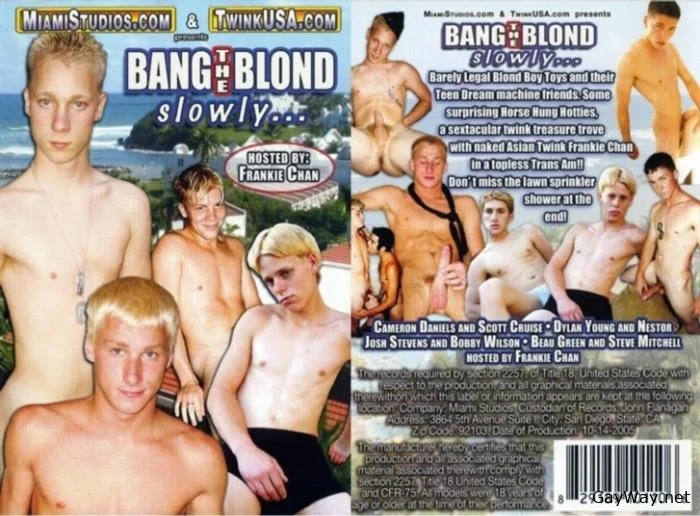 [GayWay.net] Bang the blond slowly [DVDRip] 792.2 MB