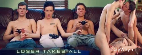 Loser Takes All [HD 720p] Threesome, Blowjobs