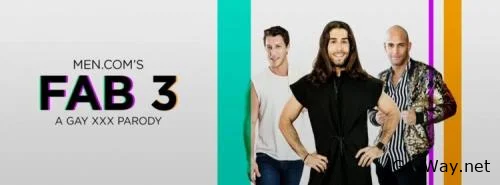 Fab 3 Part 1, 2, 3 - A Gay XXX Parody [FullHD 1080p] Cumshots, Fingering