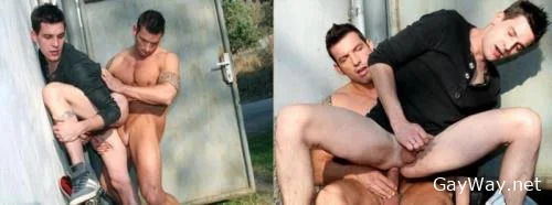 OP12978 Two Guys Anal Fucking Outdoors [HD 720p] Muscles, Cumshot