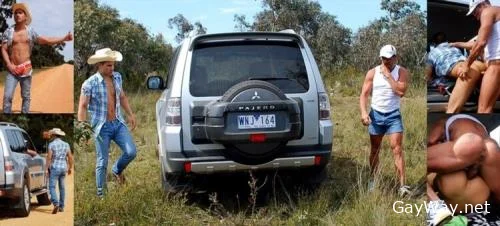 Fucking in the Australian Outback Chad Lucas and Troy Westons roadside hook up [SD] Fingering, Rimming