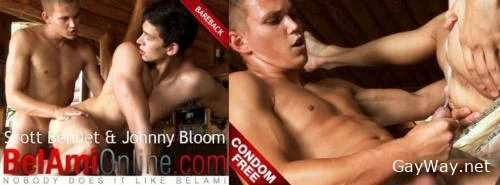 9123) Condom Free Scott Bennet, Johnny Bloom [HD 720p] Masturbation, Cumshots