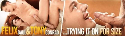 10889) Condom Free Tony Conrad, Felix Gaul [HD 720p] Masturbation, Twinks