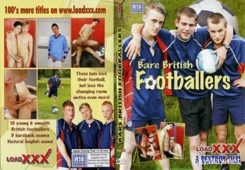 Bare British Footballers [DVDRip] Twink, Wet