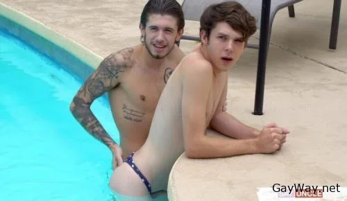 Patriotic pool party [HD 720p] Anal, Threesome