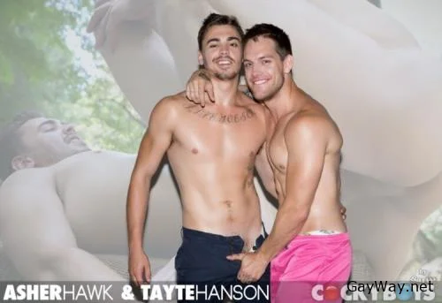 Tayte Hanson Fucks Asher Hawk [HD 720p] Tattoos, Outdoors
