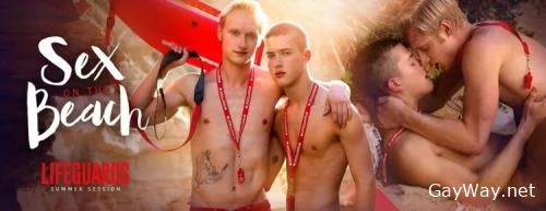 Lifeguards Sex on the Beach [HD 720p] Rimming, Kissing