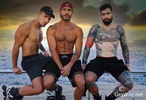 RollerMan fuck Patrick and Oscar [HD 720p] Masturbation, Tattoos