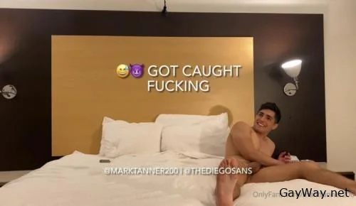 MarkTanner200 - Diego Sans barebacks Mark Tanner - Got Caught Fucking [HD 720p] Rimming, Kissing