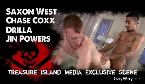 Saxon West, Chase Coxx, Drilla & Jin Powers [HD 720p]