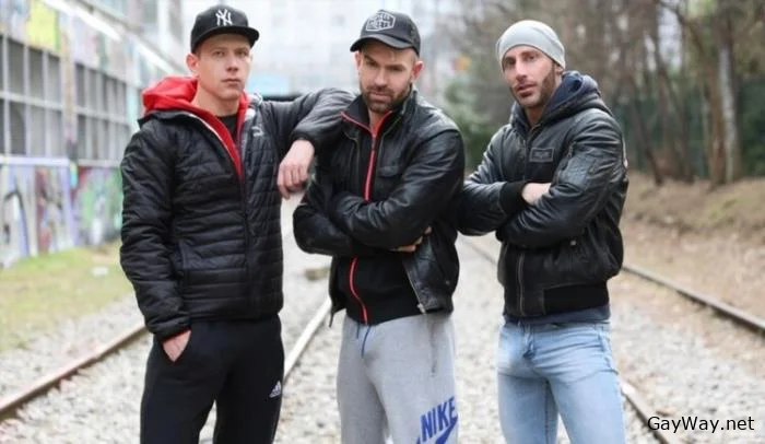 Jeremy and Aymeric loaded by a Polish guy [HD 720p]