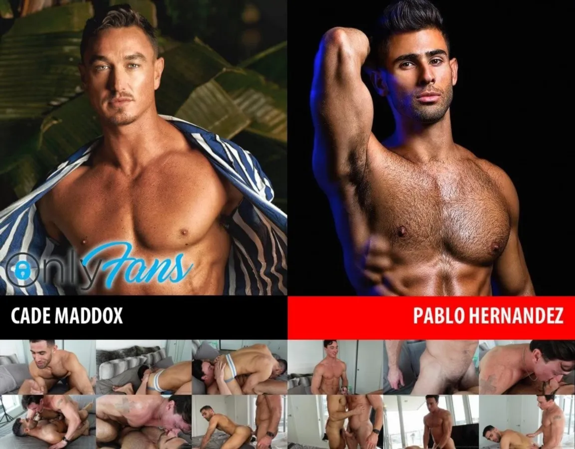 Cade Maddox Barebacks Latino Hunk Pablo Hernandez