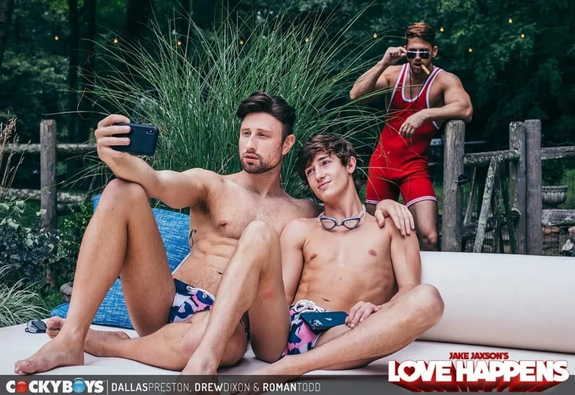 Love Happens: Roman Todd Runs a Poolside Bareback Train