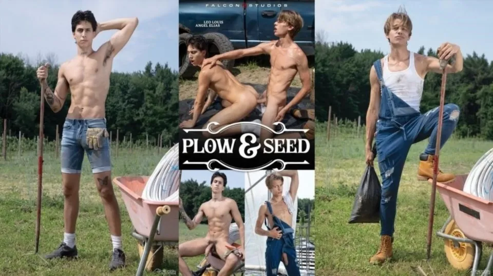 Leo Louis Breeds Farmhand Angel Elias Out in the Field